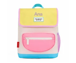 Mochila Escolar Solapa Mini Sugar Personalizable