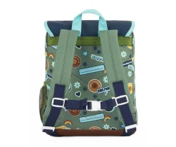 Mochila Escolar Solapa Smiley Personalizable