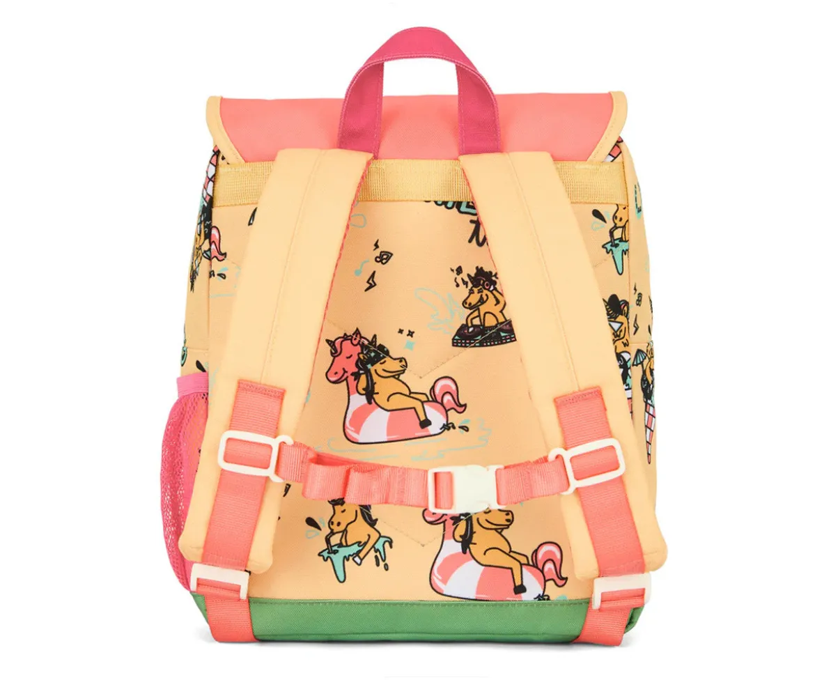 Mochila Escolar Solapa Unicornio Personalizable