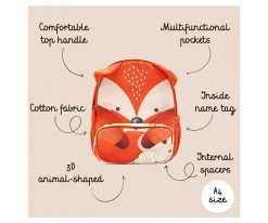 Mochila Grande Personalizable Zorro