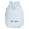 Mochila Grande Personalizada Oxford Azul