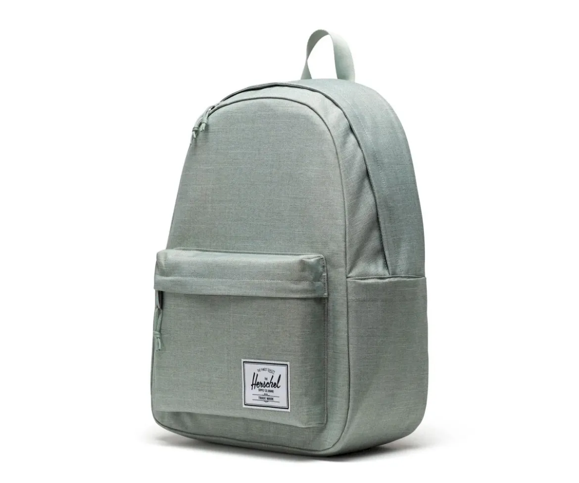 Mochila Herschel Classic XL Iceberg Green Crosshatch Personalizable