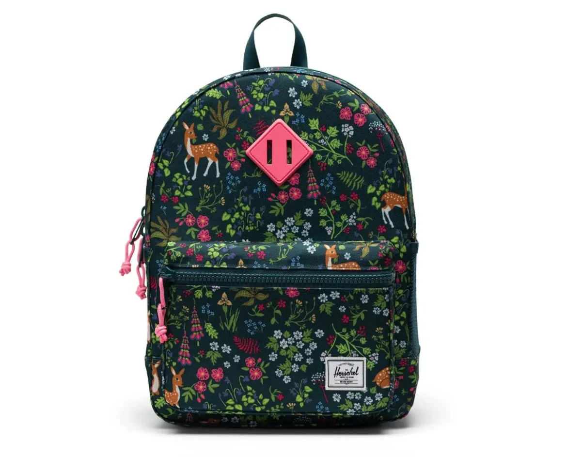 Mochila Herschel Heritage Kids Personalizable Deer Woodland Dark Sea