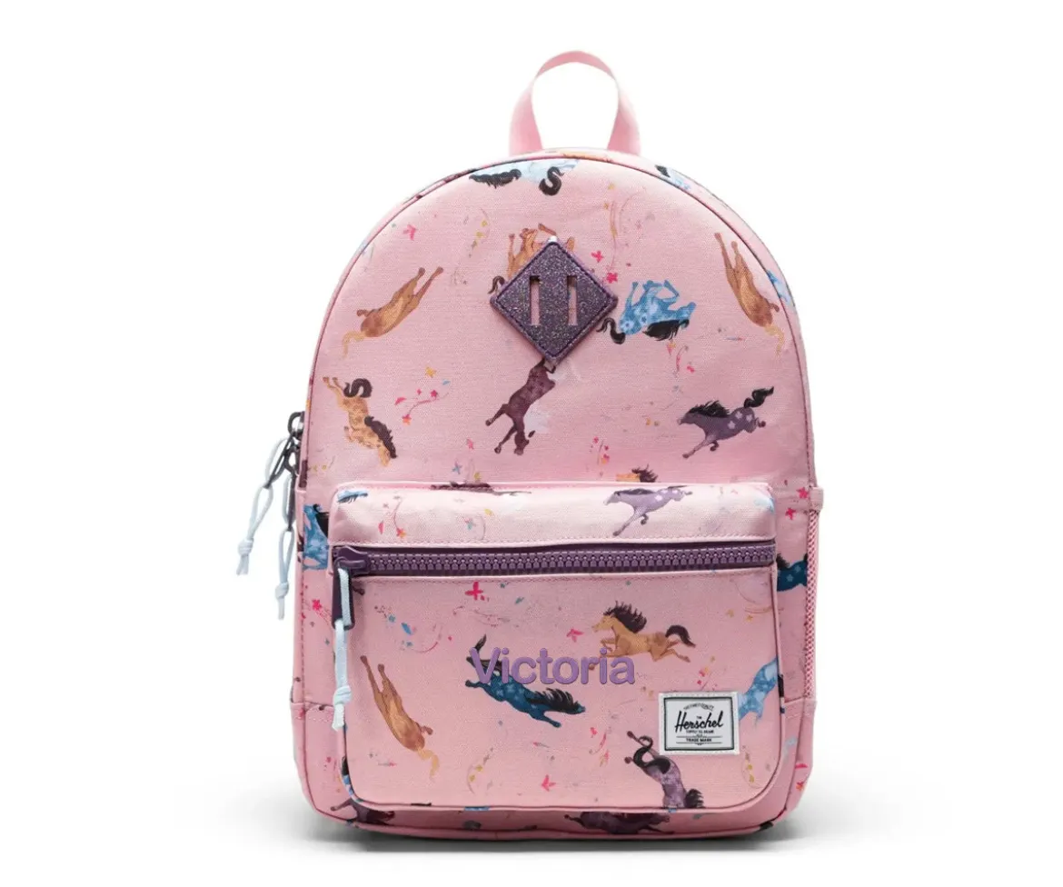 Mochila Herschel Heritage Kids Personalizable Wild Horses