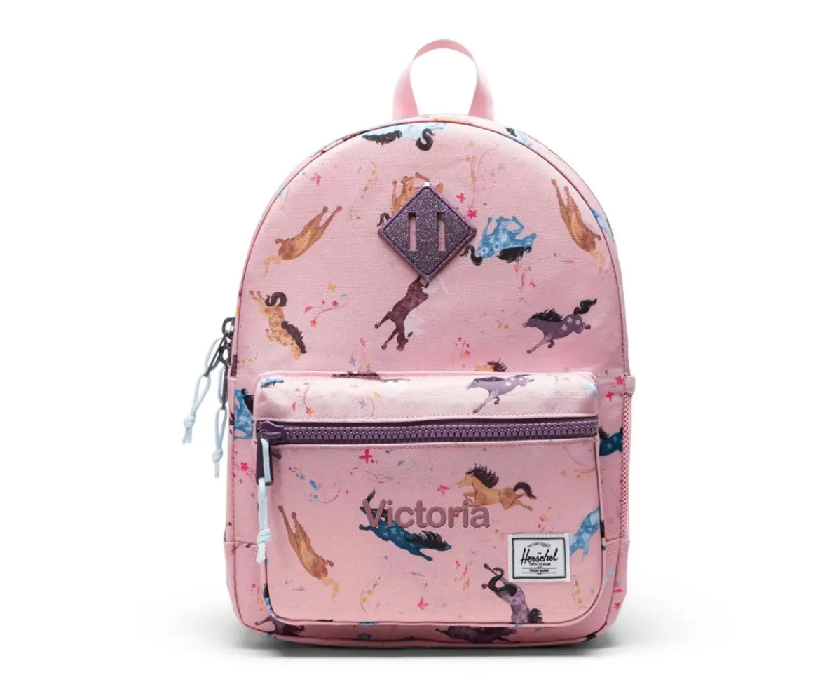 Mochila Herschel Heritage Kids Personalizable Wild Horses