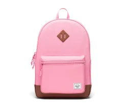 Mochila Herschel Heritage Youth Personalizable Cashmere Rose Saddle Brown