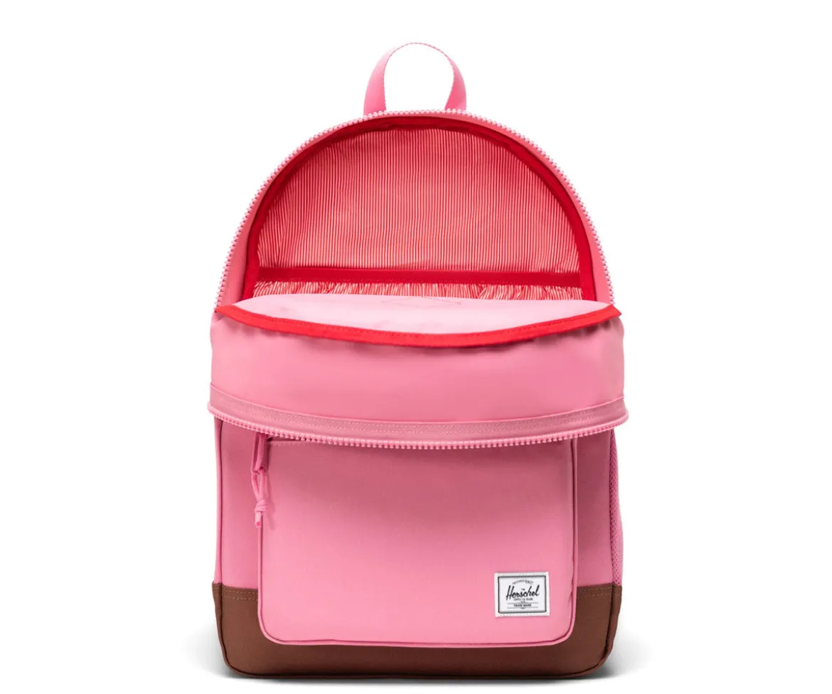 Mochila Herschel Heritage Youth Personalizable Cashmere Rose Saddle Brown