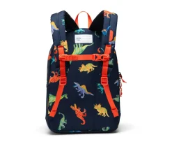 Mochila Herschel Heritage Youth Personalizable Dinos Darkest Navy