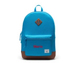 Mochila Herschel Heritage Youth Personalizable Hawaiian Surf Saddle Brown
