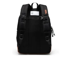 Mochila Herschel New Heritage Kids Personalizable Black Saddle Brown