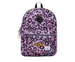 Mochila Herschel New Heritage Kids Personalizable Leopard Sachet Pink
