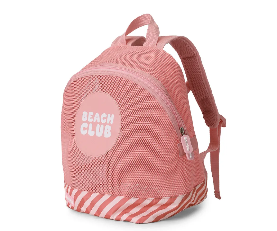 Mochila Infantil Antiarena Stripes Bloom & Blush