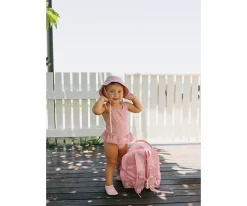 Mochila Infantil Antiarena Whale Pink