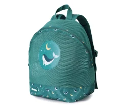 Mochila Infantil Antiarena Whale Teal