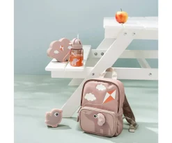 Mochila Infantil Canvas Elphee Powder Personalizable