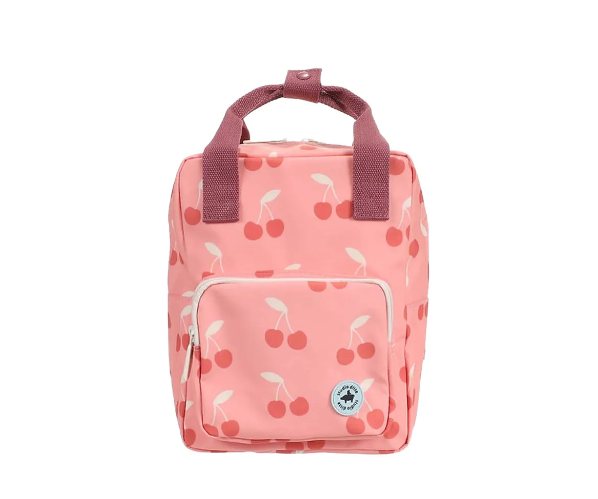 Mochila Infantil Cherries Pink Personalizable