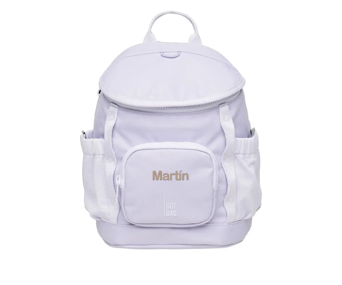 Mochila Infantil Kids Adventure Daypack Purple Coral Personalizable