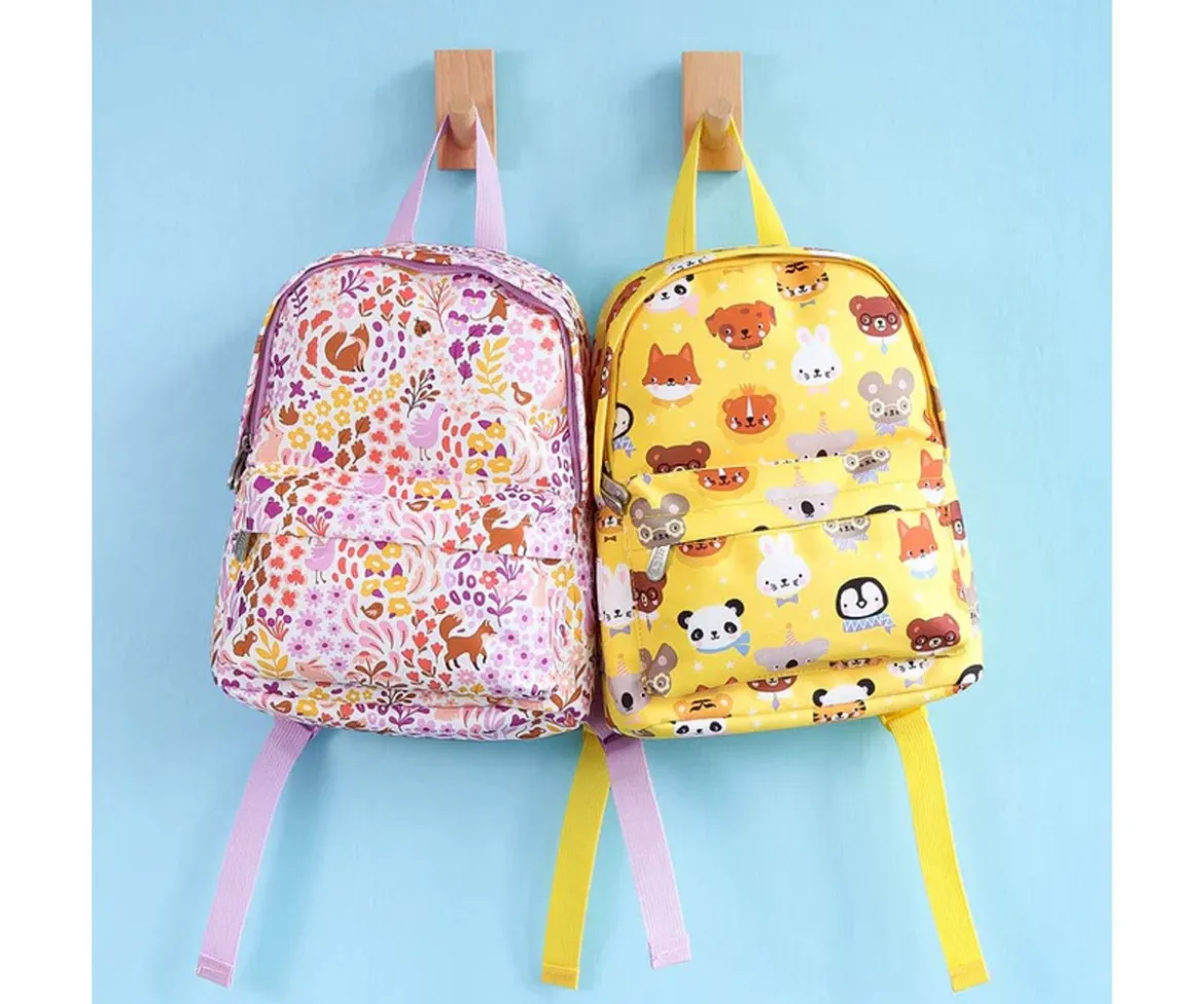 Mochila Infantil Mini Animal Friends Personalizable