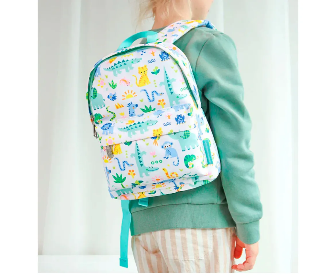 Mochila Infantil Mini Jungle Personalizable
