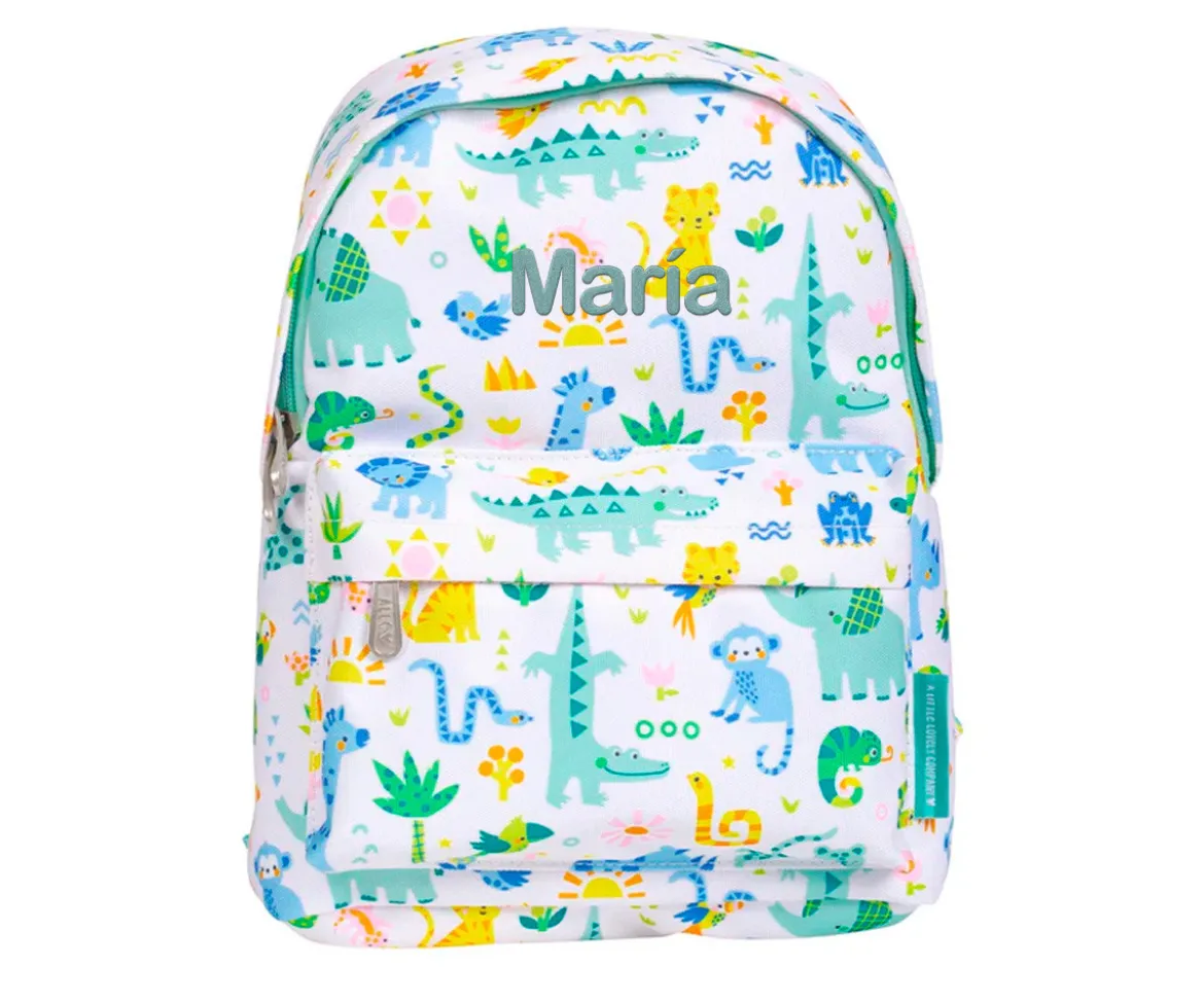 Mochila Infantil Mini Jungle Personalizable