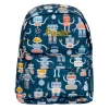 Mochila Infantil Mini Robots Personalizable