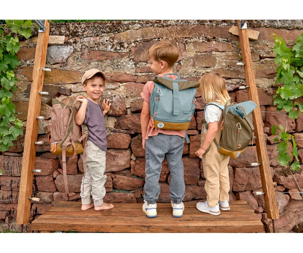 Mochila Infantil Mini Rolltop Nature Olive
