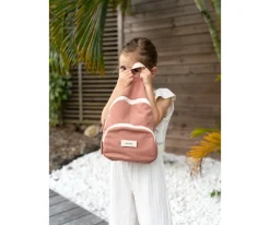 Mochila Infantil Romane Rose Poudré Personalizable