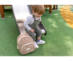 Mochila Infantil Romane Taupe Personalizable