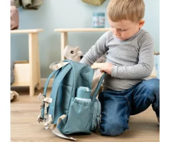 Mochila Infantil Tiny Farm Blue Personalizable