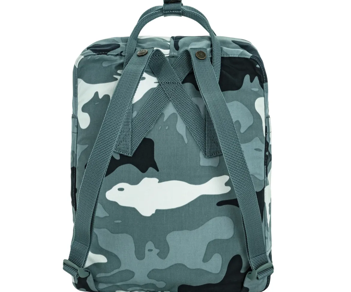 Mochila Kanken Graphics Nimbus Blue Hidden Animals
