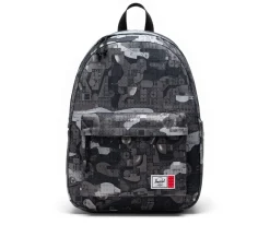 Mochila LEGO® Herschel Classic Personalizable Abstract Bricks Black