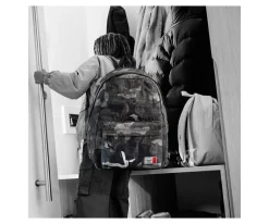 Mochila LEGO® Herschel Classic XL Personalizable Abstract Bricks Black