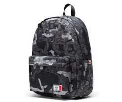 Mochila LEGO® Herschel Classic XL Personalizable Abstract Bricks Black