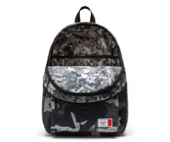 Mochila LEGO® Herschel Classic XL Personalizable Abstract Bricks Black