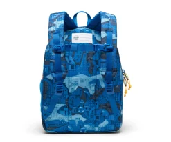 Mochila LEGO® Herschel Personalizable New Heritage Kids Abstract Bricks Blue