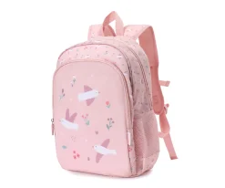 Mochila Mediana Blossom Birds + Llavero Personalizable