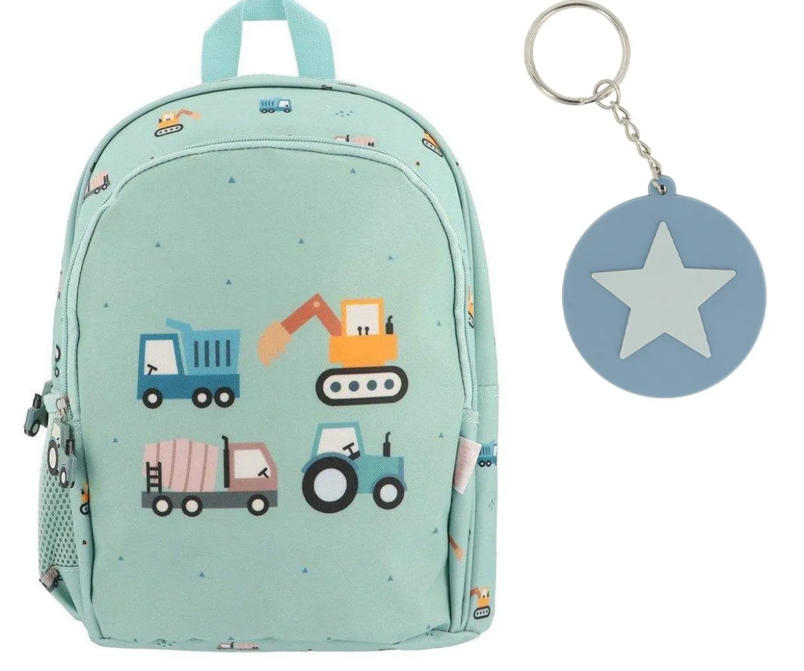 Mochila Mediana Trucks+ Llavero Personalizable