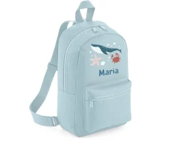 Mochila Mini Fashion Azul Personalizada Ocean