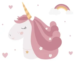 Mochila Mini Fashion Rosa Personalizada Magical Unicorn
