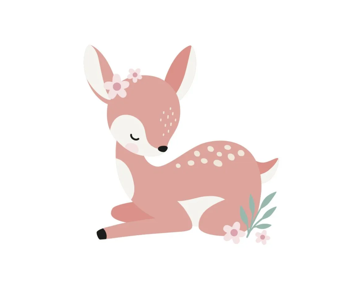 Mochila Mini Fashion Rosa Personalizada Sweet Deer