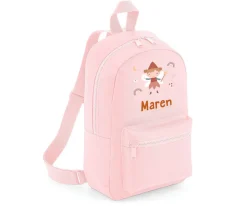 Mochila Mini Fashion Rosa Personalizada Wild Fairies