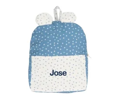 Mochila Mini Star Azul Personalizable