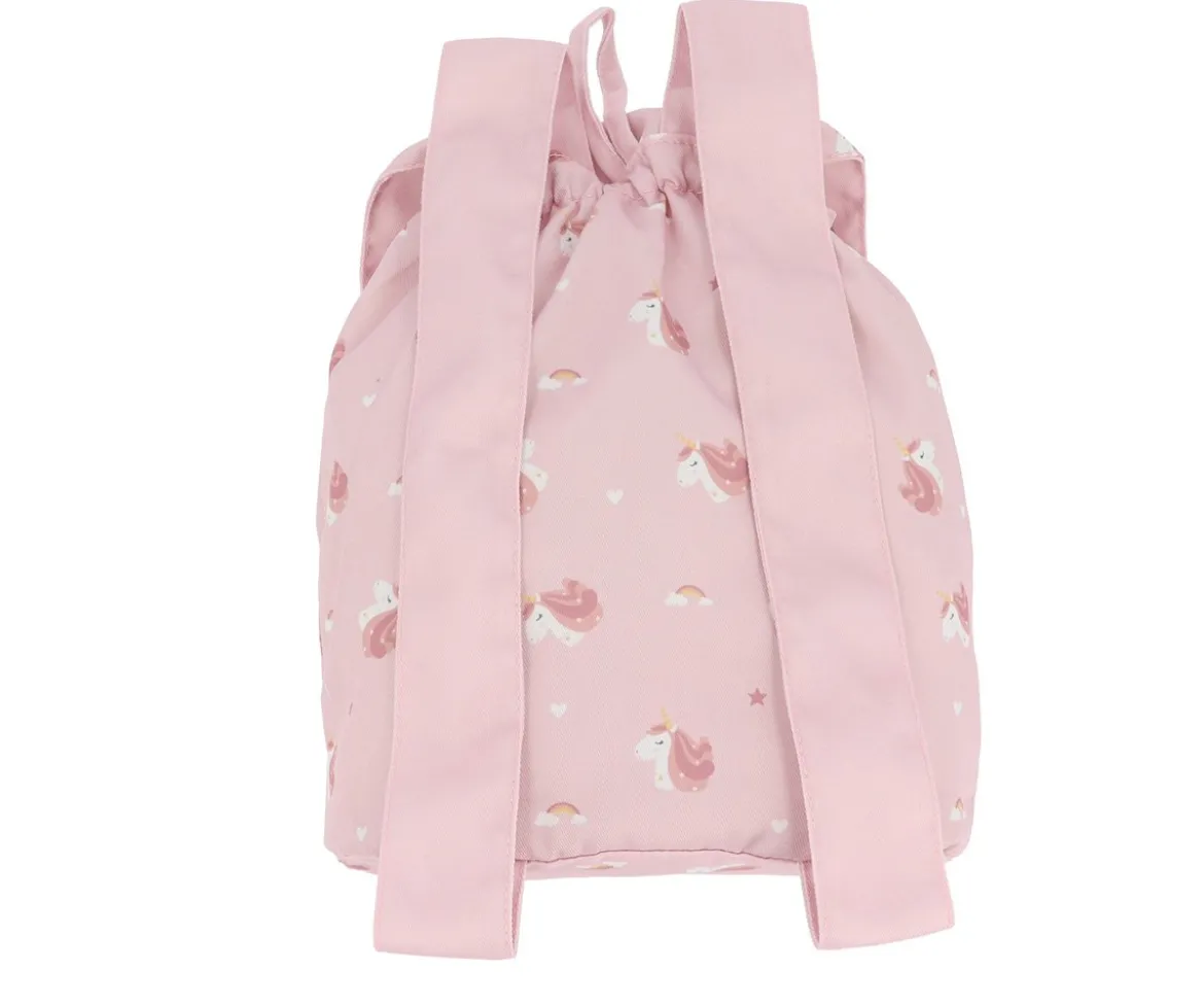 Mochila Pequeña Tela Magical Unicorn Personalizable