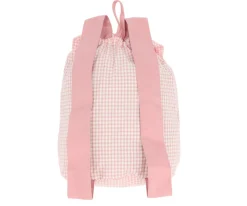 Mochila Pequeña Vichy Blossom Birds Personalizable