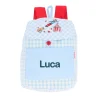 Mochila Pequeña Vichy Circus Show Personalizable