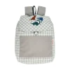 Mochila Pequeña Vichy Dinos World Personalizable