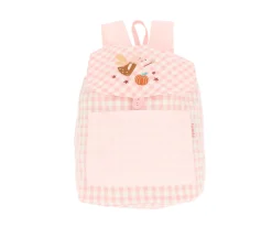 Mochila Pequeña Vichy Mouse Fairies Personalizable