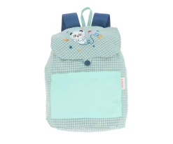 Mochila Pequeña Vichy Pandas in Space Personalizable