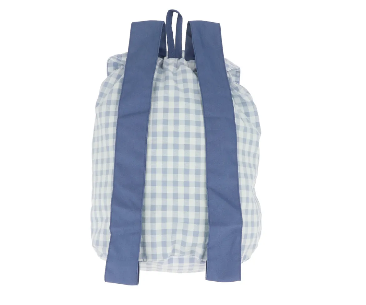 Mochila Pequeña Vichy Planes Personalizable