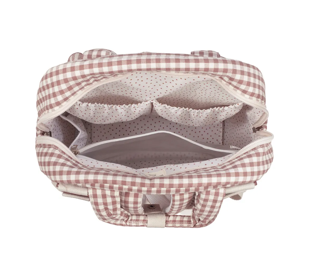 Mochila Praliné Vichy Moka